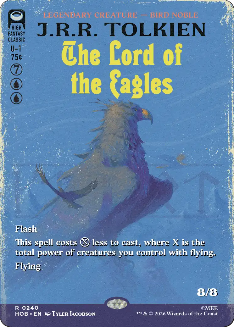 The Lord of the Eagles (240) (Foil) - NM - front