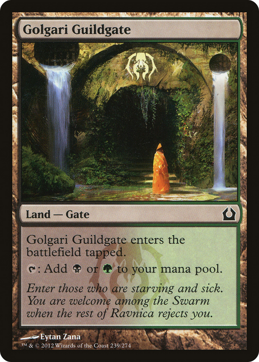 Golgari Guildgate (239) (Foil) - LP - front