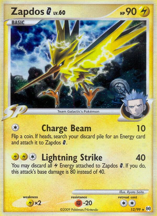 Zapdos G - 12/99 (Holofoil) - MP - front