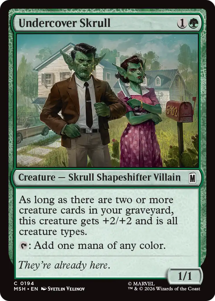 Undercover Skrull (194) - NM - front