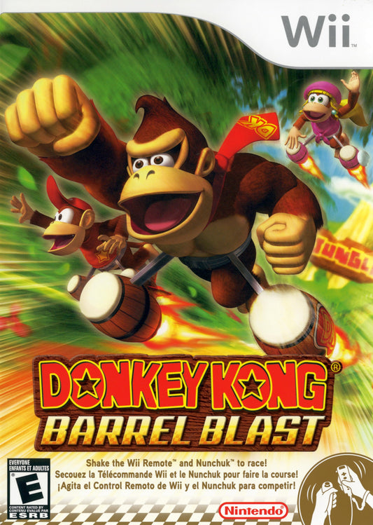 Donkey Kong Barrel Blast - front