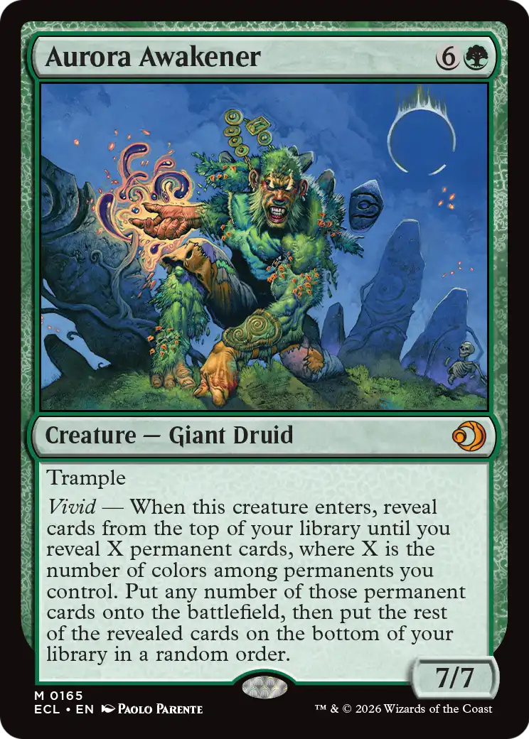 Aurora Awakener (165) - NM - front