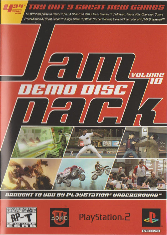 Jampack Vol 10 [RP-T] - front
