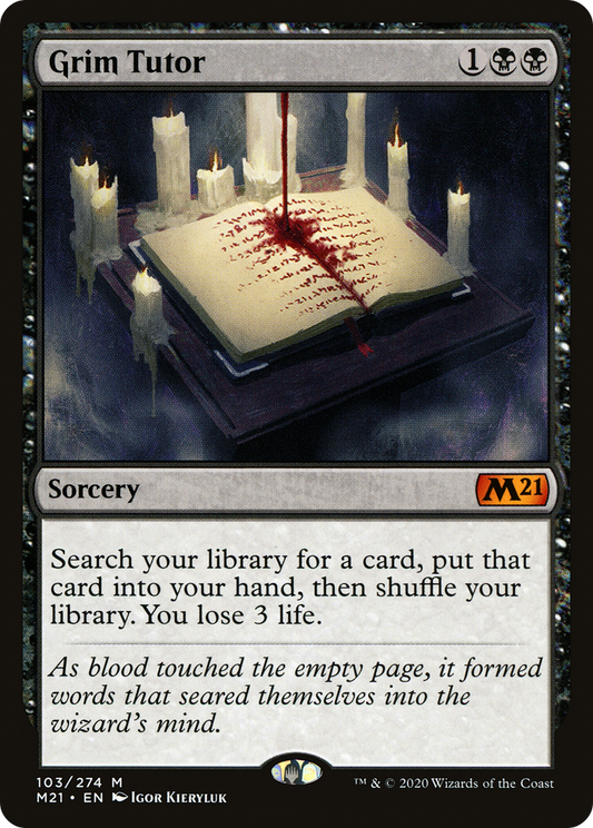 Grim Tutor (103) - LP - front