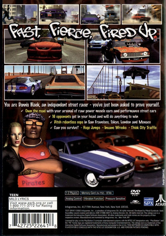Test Drive [Greatest Hits] - back