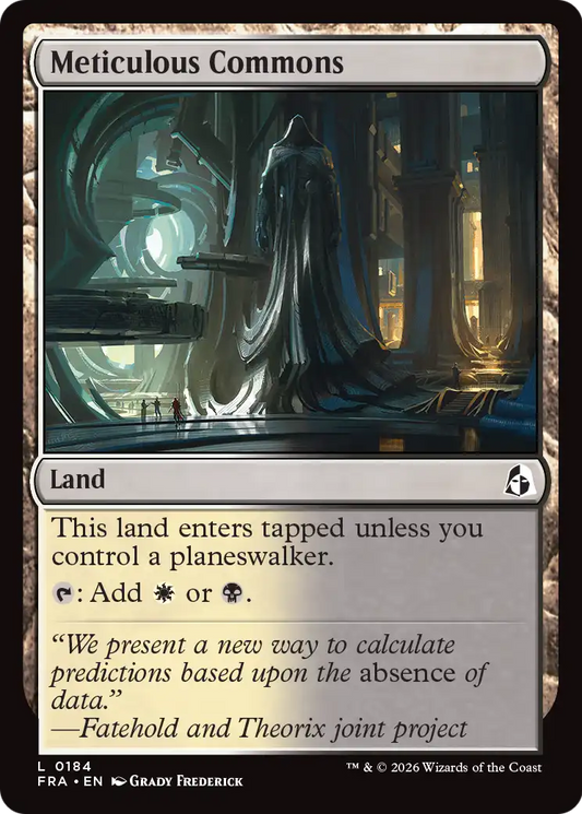 Meticulous Commons (184) - NM - front