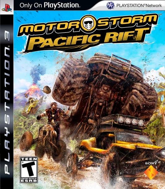 MotorStorm Pacific Rift - front
