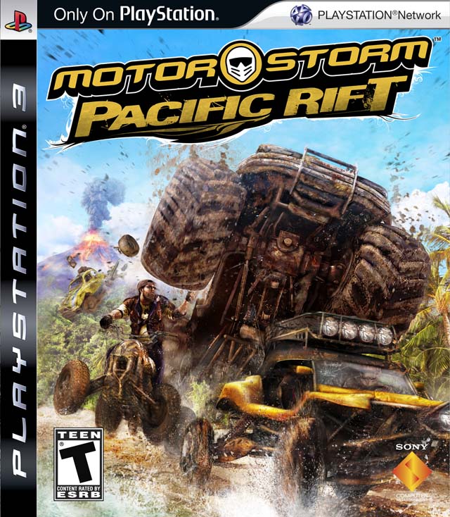 MotorStorm Pacific Rift - front