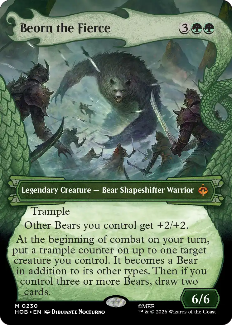 Beorn the Fierce (230) - SHOWCASE - NM - front