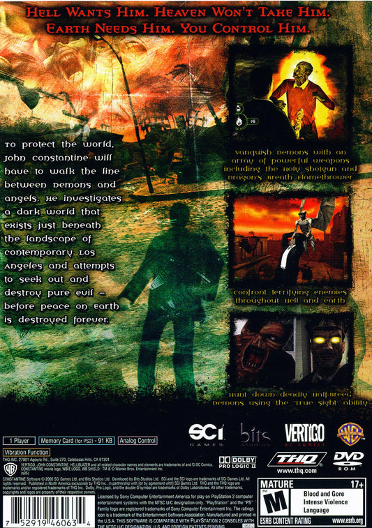 Constantine - back