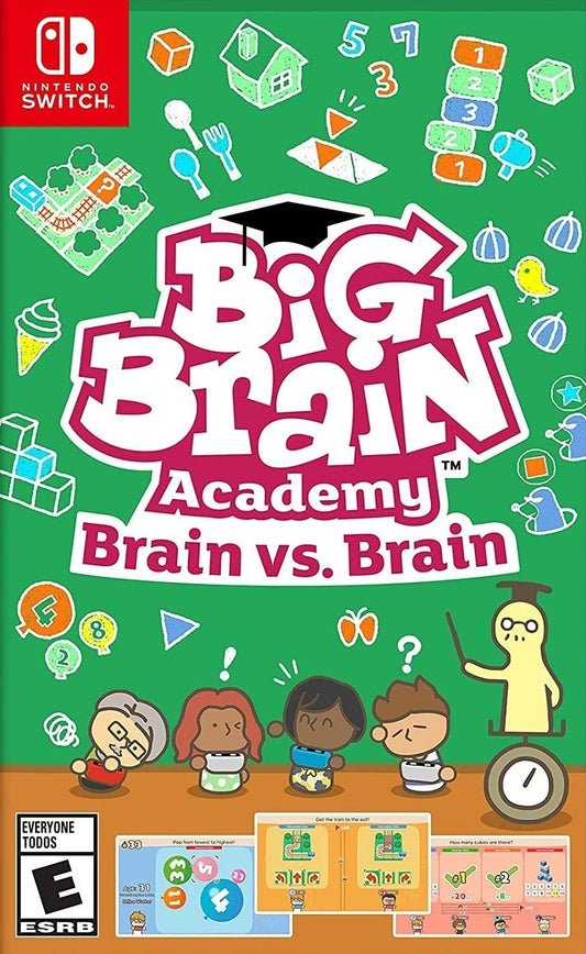 Big Brain Academy: Brain vs. Brain - front