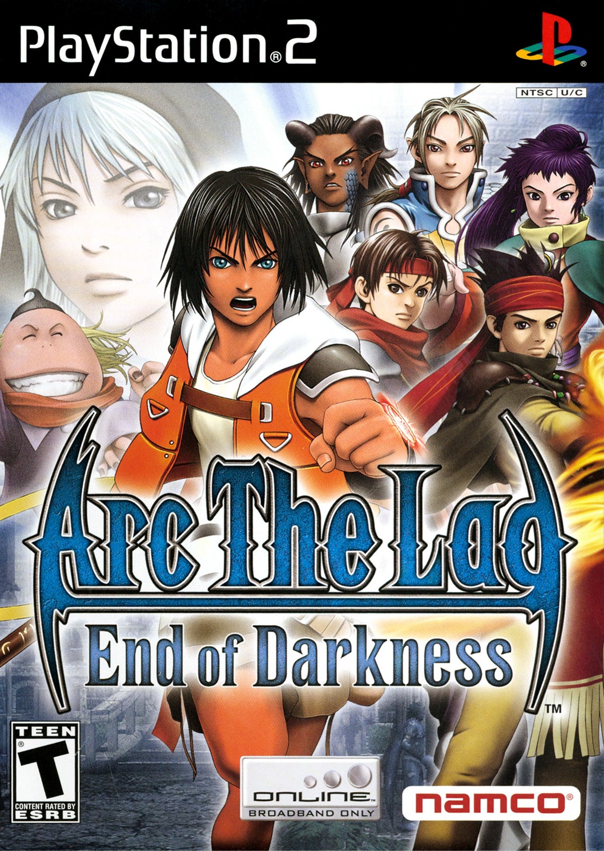 Arc the Lad End of Darkness - front