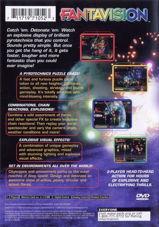 Fantavision - back