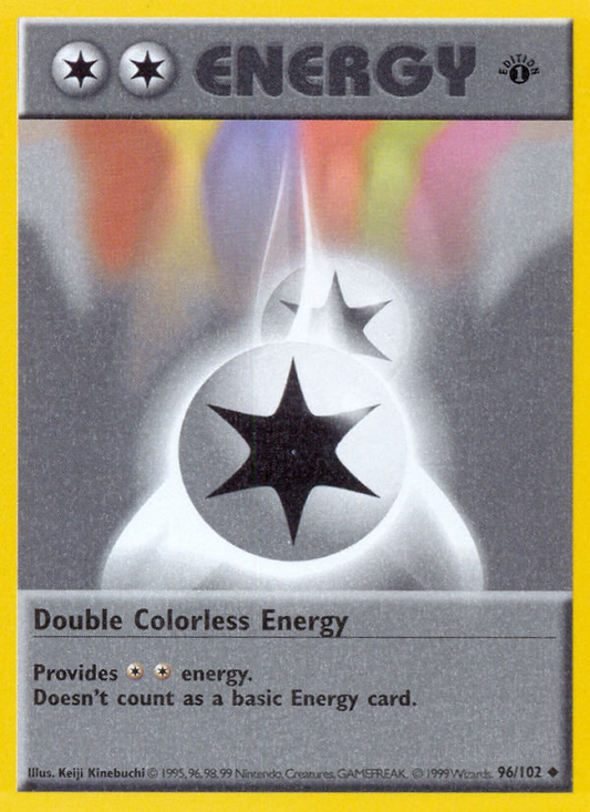 Double Colorless Energy - 096/102 - LP - front