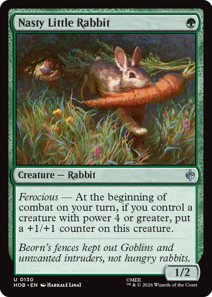 Nasty Little Rabbit (130) - NM - front