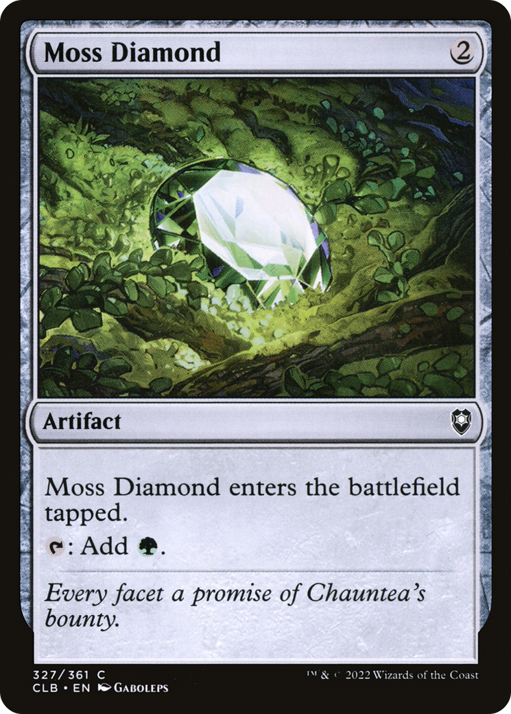 Moss Diamond (327) (Foil) - LP - front