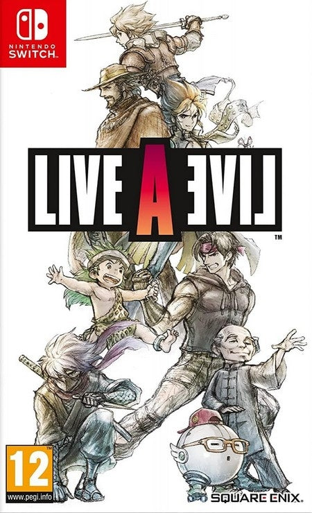 Live A Live - front