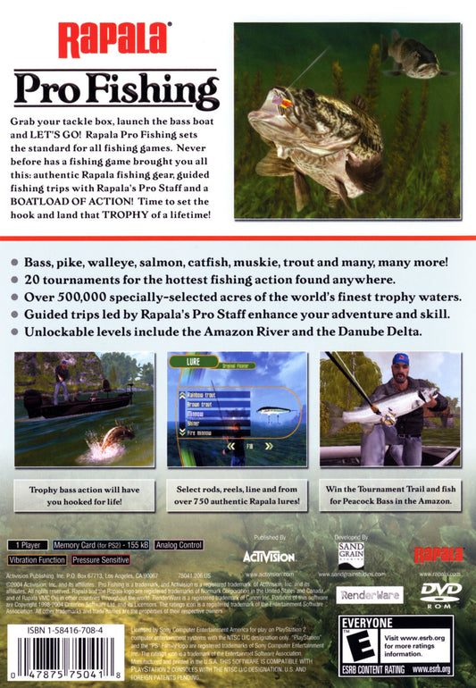 Rapala Pro Fishing - back