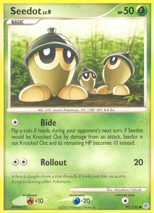 Seedot - 97/130 (Reverse Holofoil) - MP - front