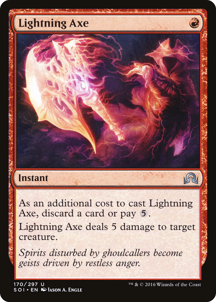 Lightning Axe (170) - LP - front