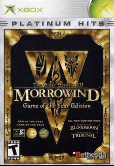 Elder Scrolls III Morrowind Platinum [Game of the Year] - front