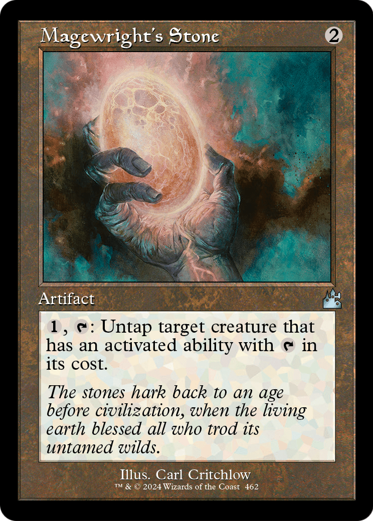 Magewright's Stone (462) (Foil) - LP - front