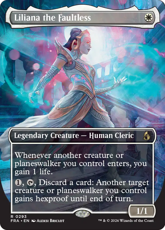 Liliana the Faultless (293) - BORDERLESS - NM - front