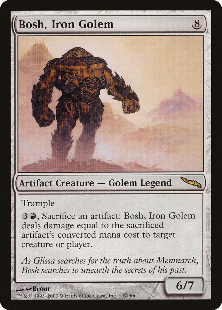 Bosh, Iron Golem (147) - LP - front