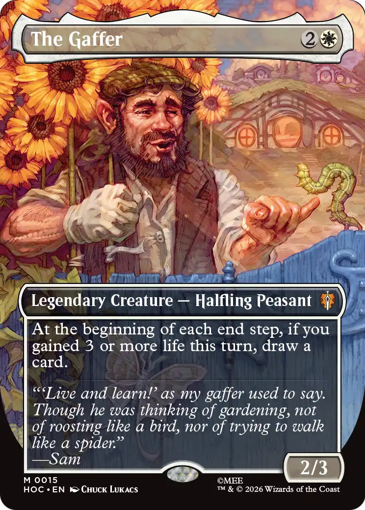 The Gaffer (15) - BORDERLESS - NM - front