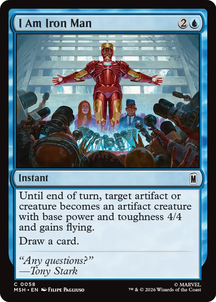 I Am Iron Man (58) - NM - front