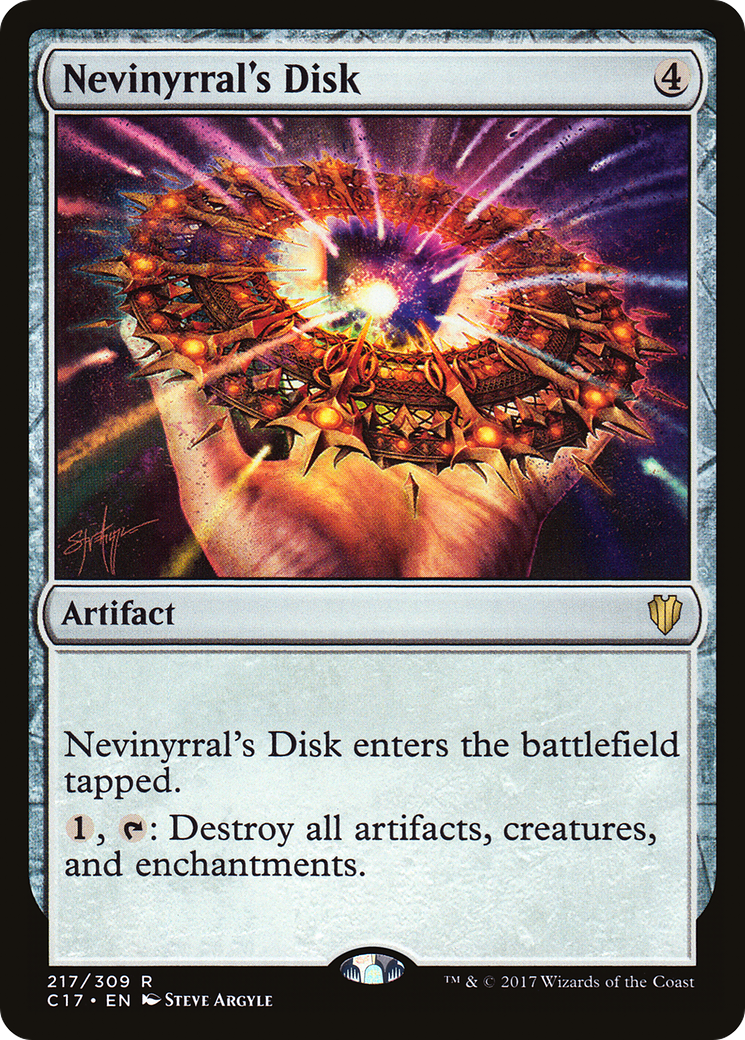 Nevinyrral's Disk (217) - LP - front