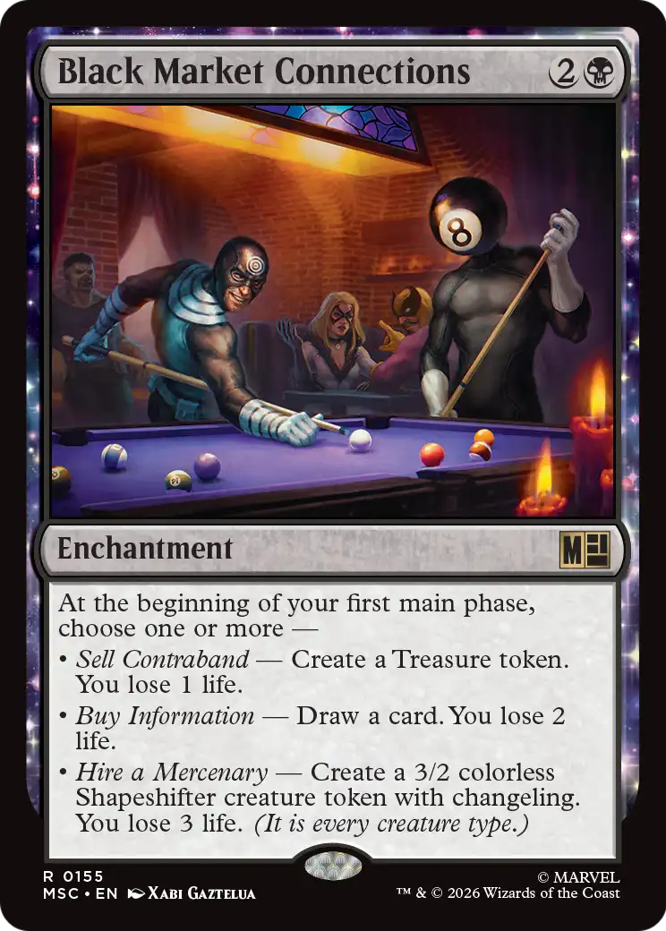 Black Market Connections (155) - NM - front