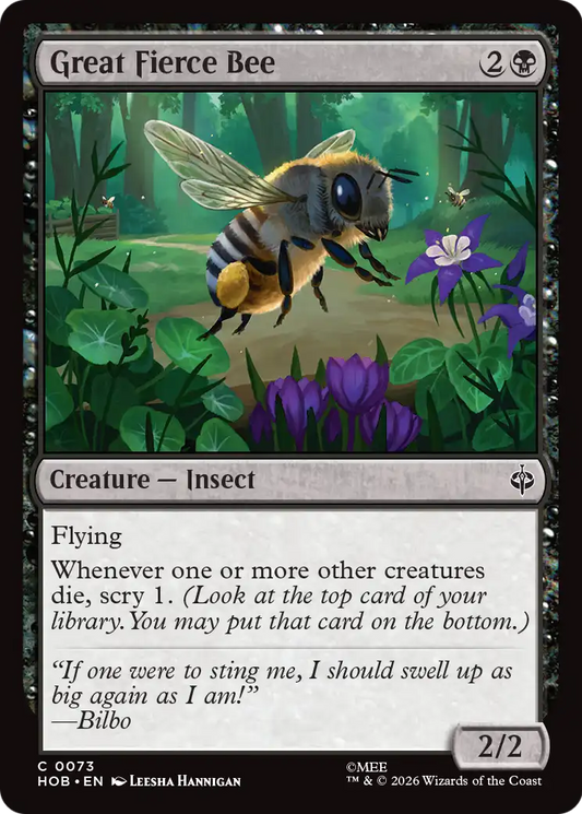 Great Fierce Bee (73) - LP - front