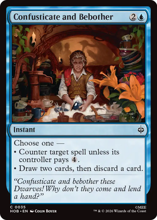 Confusticate and Bebother (35) - NM - front