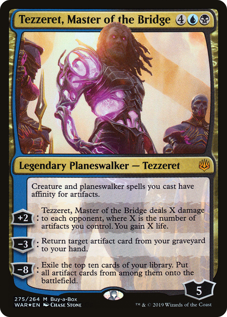 Tezzeret, Master of the Bridge (275) (Foil) - LP - front