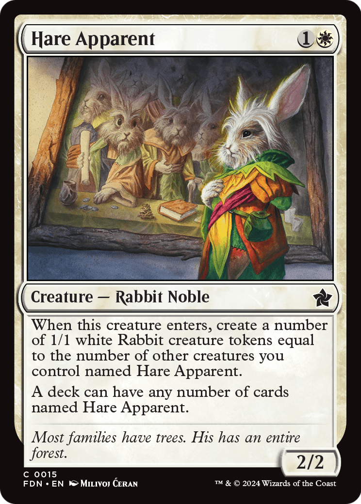 Hare Apparent (15) - NM - front