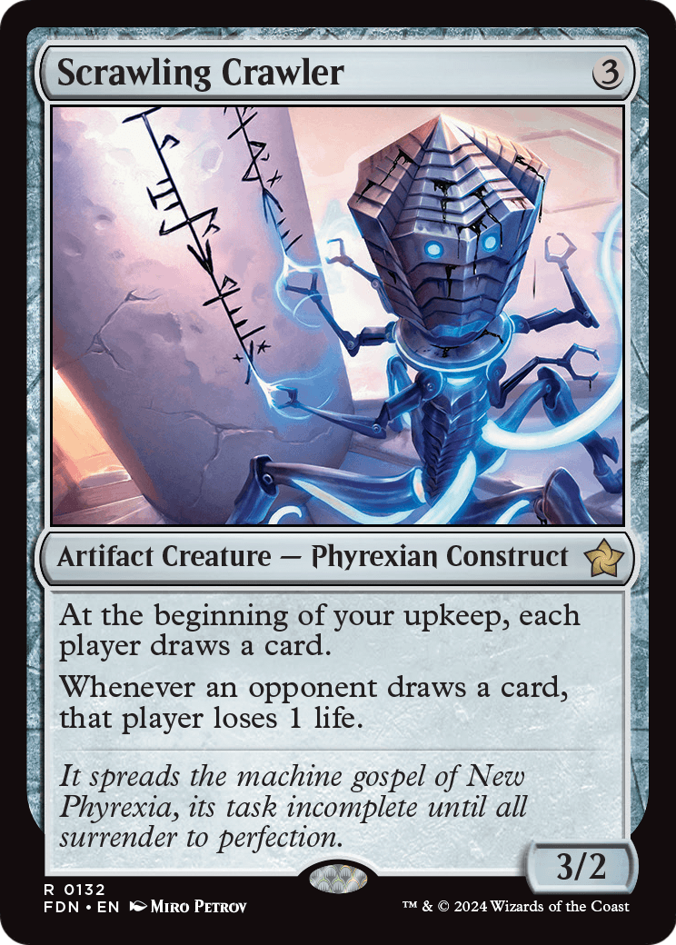 Scrawling Crawler (132) - NM - front