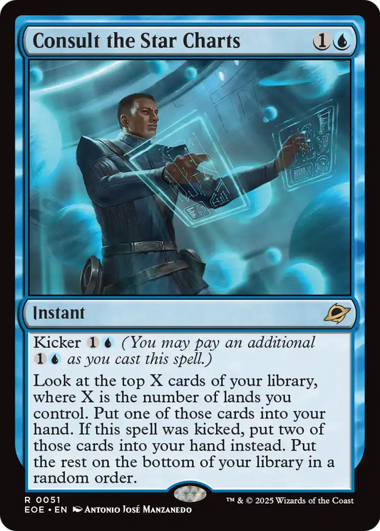 Consult the Star Charts (51) (Foil) - NM - front