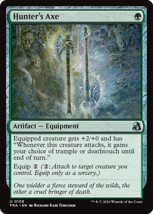 Hunter's Axe (108) (Foil) - NM - front