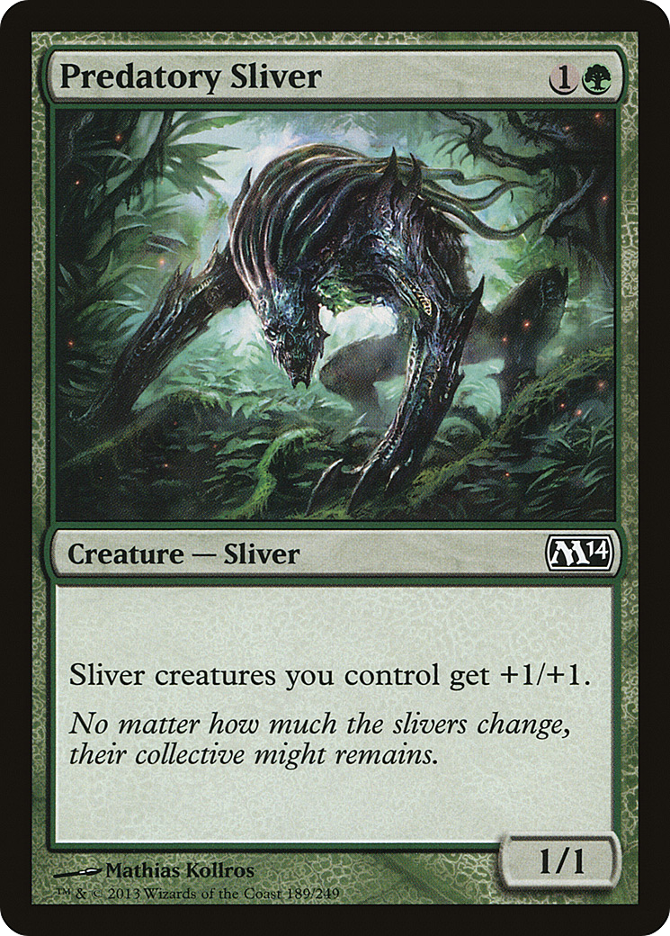 Predatory Sliver (189) - LP - front