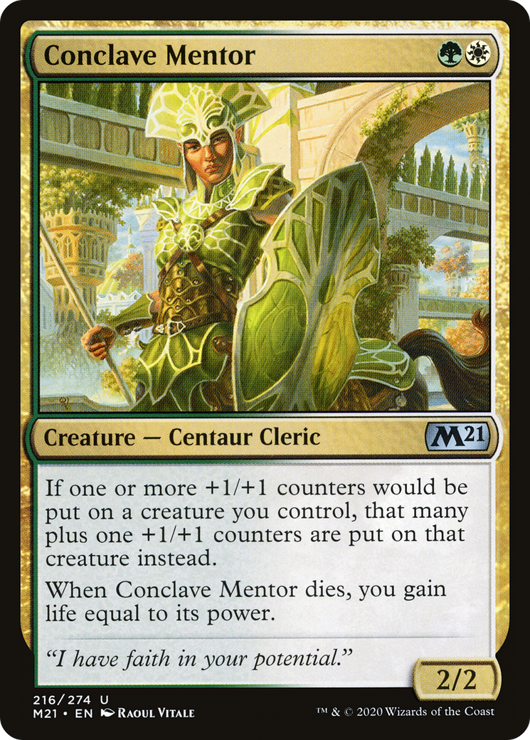 Conclave Mentor (216) - LP - front