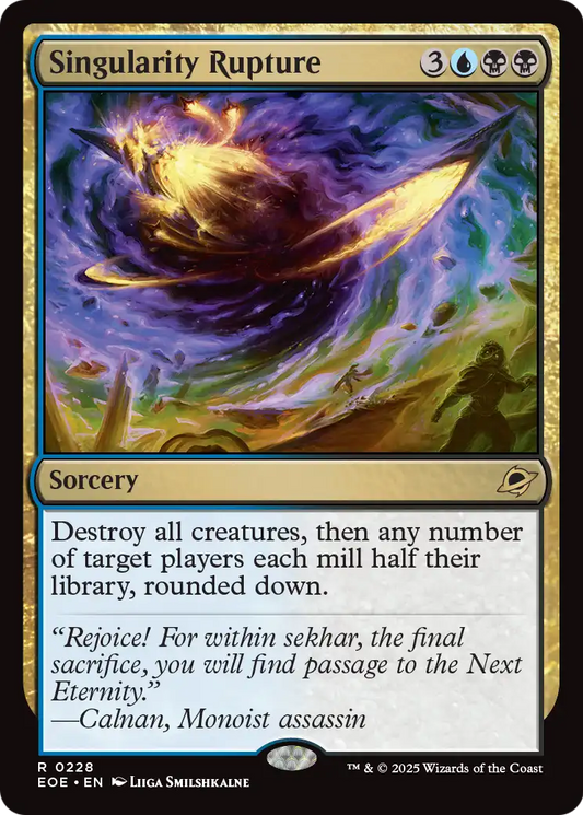 Singularity Rupture (228) - NM - front