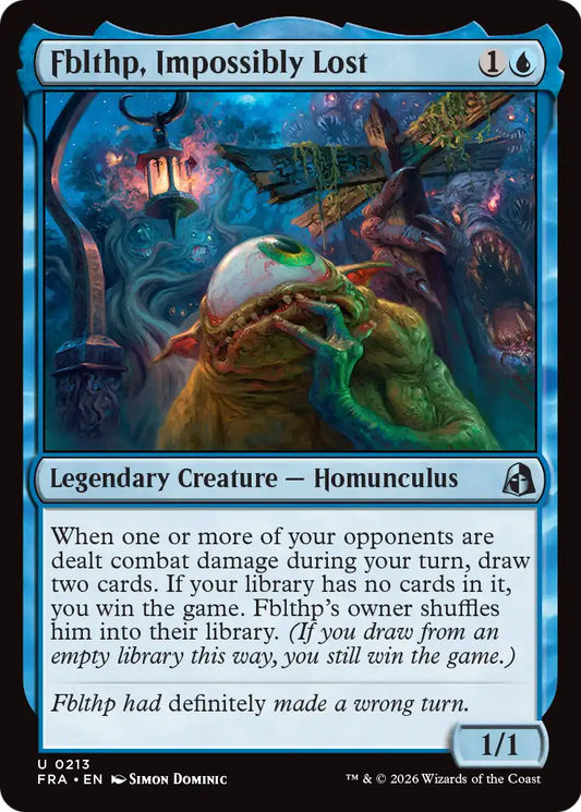 Fblthp, Impossibly Lost (213) - NM - front