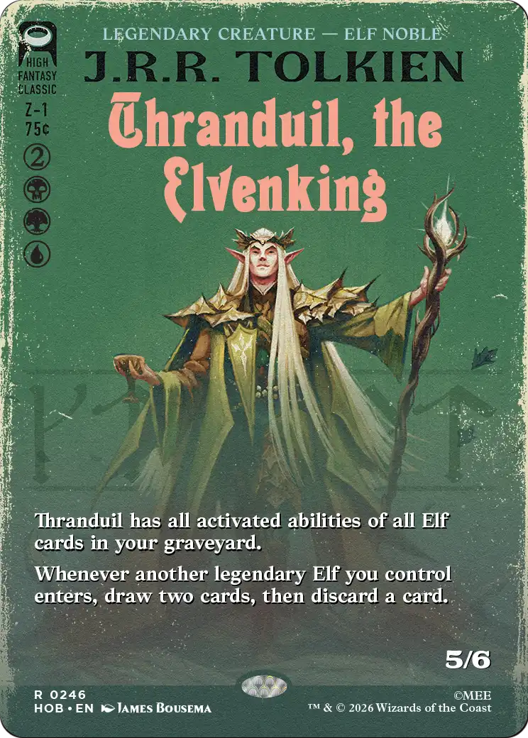 Thranduil, the Elvenking (246) - NM - front