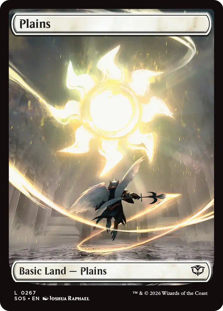 Plains (267) - FULL ART (Foil) - NM - front