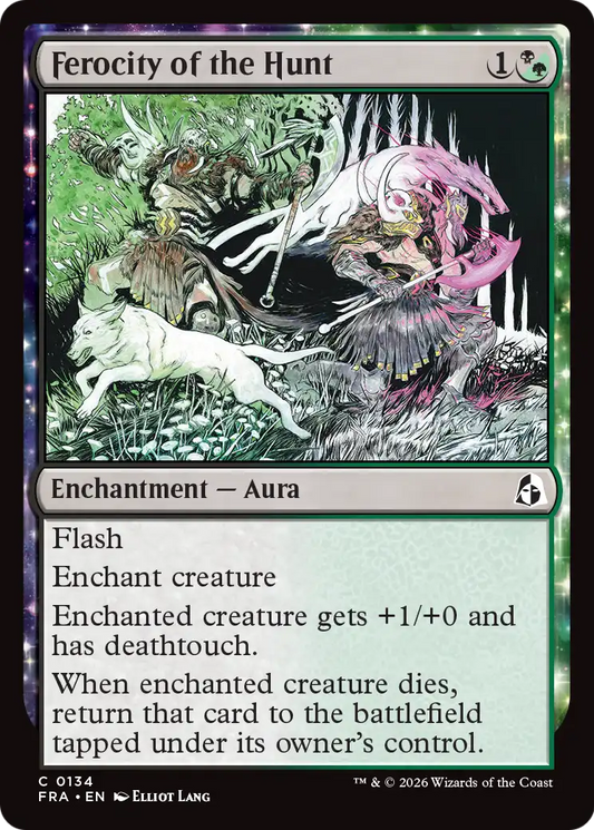 Ferocity of the Hunt (134) - NM - front