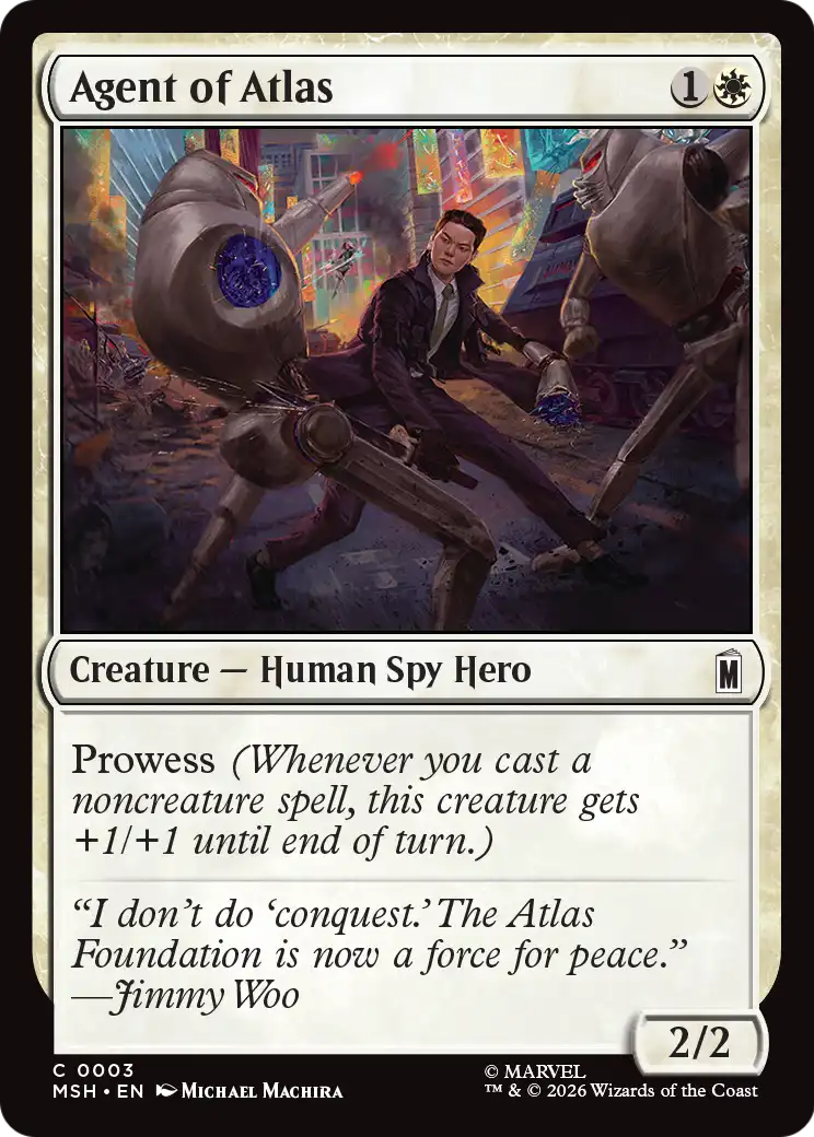 Agent of Atlas (3) - NM - front