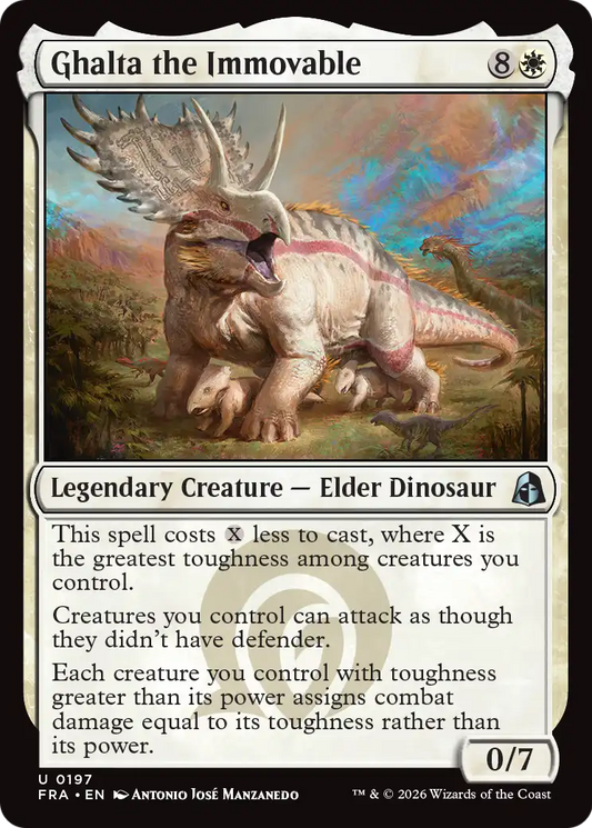 Ghalta the Immovable (197) - NM - front