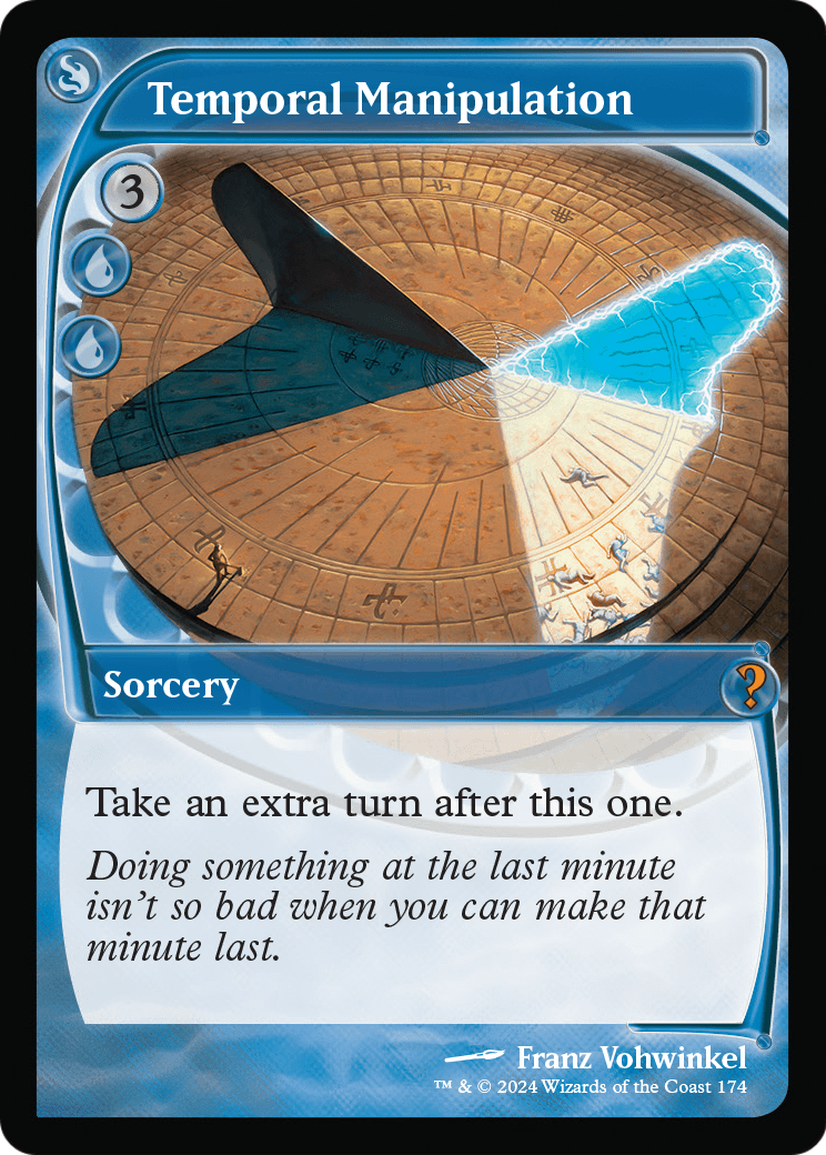 Temporal Manipulation (174) - NM - front