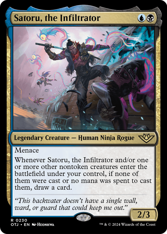 Satoru, the Infiltrator (230) (Foil) - LP - front